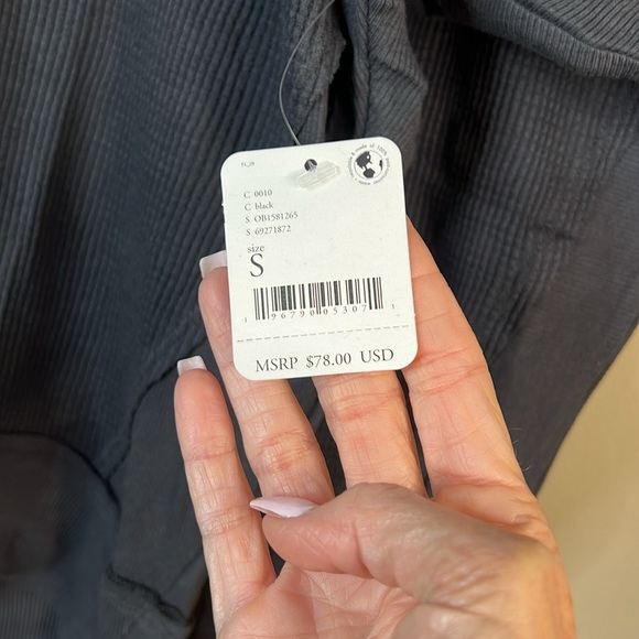 Free people Santa Clara thermal black - Picture 4 of 4